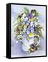 Pansies Perfect-Kathleen Parr McKenna-Framed Stretched Canvas