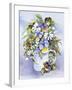 Pansies Perfect-Kathleen Parr McKenna-Framed Art Print