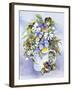 Pansies Perfect-Kathleen Parr McKenna-Framed Art Print