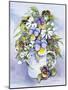 Pansies Perfect-Kathleen Parr McKenna-Mounted Art Print