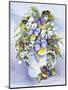 Pansies Perfect-Kathleen Parr McKenna-Mounted Art Print