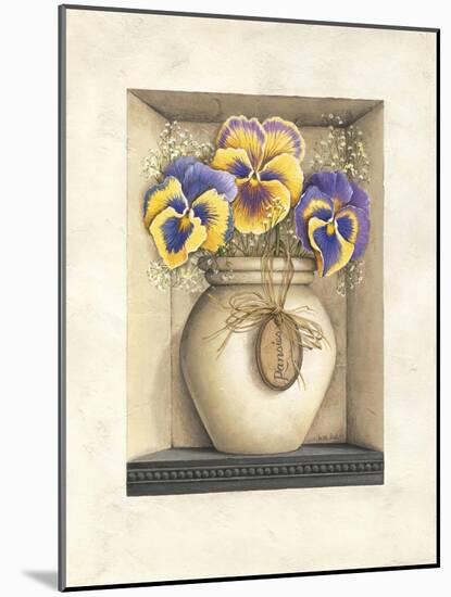 Pansies-Lisa Audit-Mounted Giclee Print