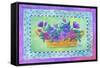 Pansy Basket-Fiona Stokes-Gilbert-Framed Stretched Canvas