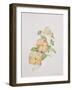 Pansy Hybrids "Bambini"-Sarah Creswell-Framed Giclee Print