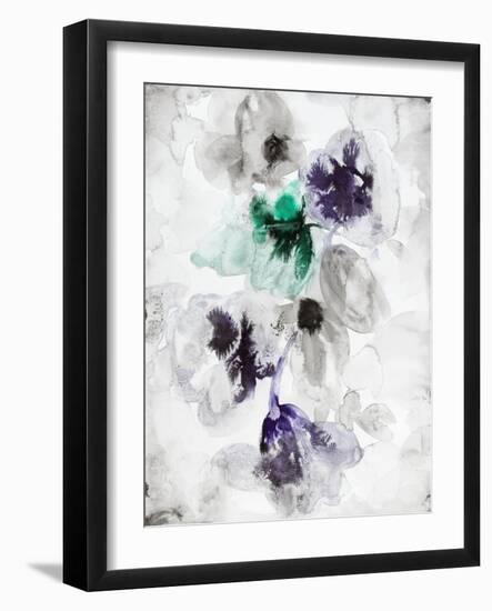 Pansy Indigo 1-Li Bo-Framed Giclee Print