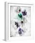 Pansy Indigo 1-Li Bo-Framed Giclee Print