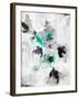 Pansy Indigo 2-Li Bo-Framed Giclee Print