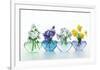 Pansy Party-Christine Zalewski-Framed Art Print