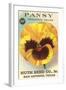 Pansy Seed Packet-null-Framed Art Print