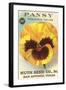 Pansy Seed Packet-null-Framed Art Print