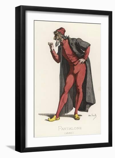 Pantaleone-Maurice Sand-Framed Art Print