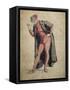 Pantalone, Commedia Dell'Arte Character by Maurice Sand (1823-1889)-null-Framed Stretched Canvas