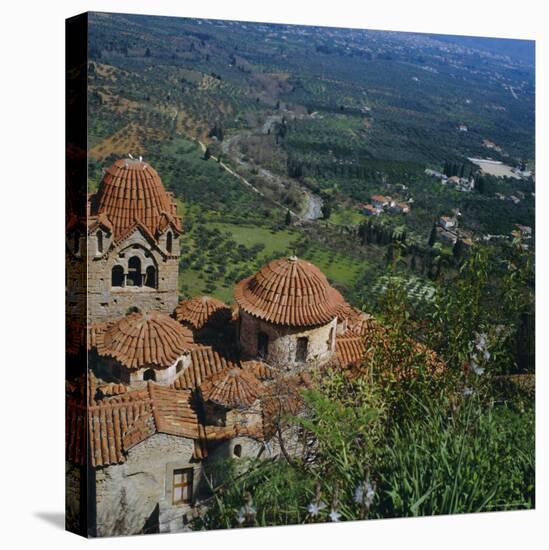 Pantanassa Monastery, Mistras, Greece, Europe-Tony Gervis-Stretched Canvas