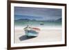Pantano Do Sul Beach and Fisherman's Boat on Florianopolis Island in Southern Brazil-Alex Saberi-Framed Photographic Print