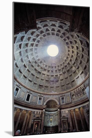 Pantheon, 118-125, Rome, Italy-null-Mounted Art Print