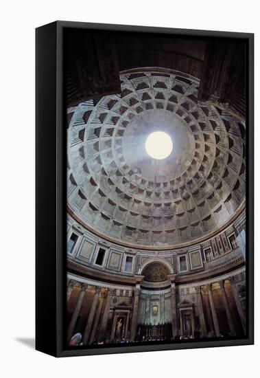 Pantheon, 118-125, Rome, Italy-null-Framed Stretched Canvas