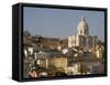 Pantheon and Alfama District, Lisbon, Portugal, Europe-Rolf Richardson-Framed Stretched Canvas