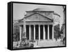 Pantheon and Obelisk Fountain in Piazza Della Rotonda-Philip Gendreau-Framed Stretched Canvas