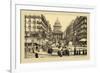 Pantheon and Soufflot Street-Helio E. Ledeley-Framed Premium Giclee Print