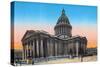 Pantheon, from 'Souvenirs De Paris - Monuments Vues En Couleurs'-null-Stretched Canvas