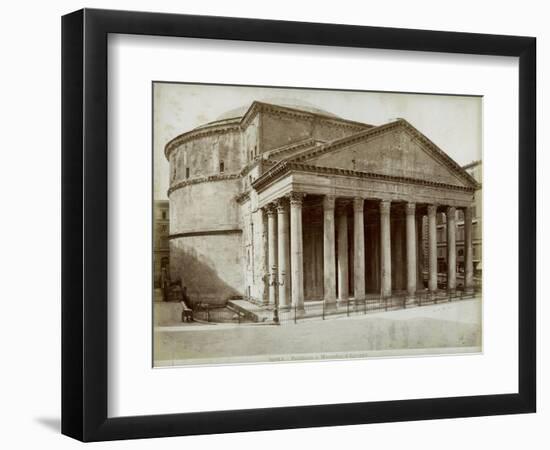 Pantheon, Rome, Italy, Late 19th or Early 20th Century-null-Framed Premium Giclee Print