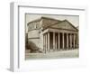 Pantheon, Rome, Italy, Late 19th or Early 20th Century-null-Framed Premium Giclee Print