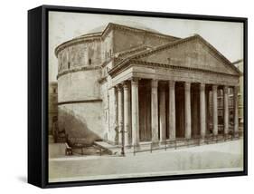 Pantheon, Rome, Italy, Late 19th or Early 20th Century-null-Framed Stretched Canvas