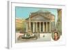 Pantheon, Rome, Italy-null-Framed Art Print