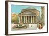 Pantheon, Rome, Italy-null-Framed Art Print