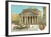 Pantheon, Rome, Italy-null-Framed Art Print