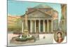 Pantheon, Rome, Italy-null-Mounted Art Print