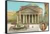 Pantheon, Rome, Italy-null-Framed Stretched Canvas