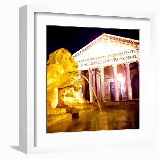 Pantheon, Rome-Tosh-Framed Art Print