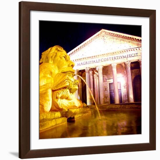 Pantheon, Rome-Tosh-Framed Art Print