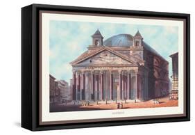 Pantheon-M. Dubourg-Framed Stretched Canvas