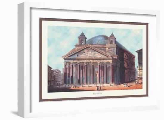 Pantheon-M. Dubourg-Framed Art Print