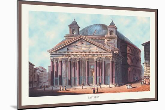 Pantheon-M. Dubourg-Mounted Art Print