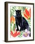 Panther's Paradise II-Annie Warren-Framed Art Print