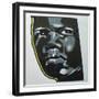 Panther-Abstract Graffiti-Framed Giclee Print