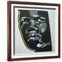 Panther-Abstract Graffiti-Framed Giclee Print