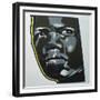 Panther-Abstract Graffiti-Framed Giclee Print