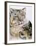 Panthera Uncia-Barbara Keith-Framed Giclee Print