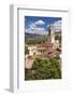 Pantiled Rooftops of the Town Towards the Belltower of the Convento De San Francisco De Asis-Lee Frost-Framed Photographic Print