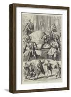 Pantomimes at the London Theatres-David Henry Friston-Framed Giclee Print