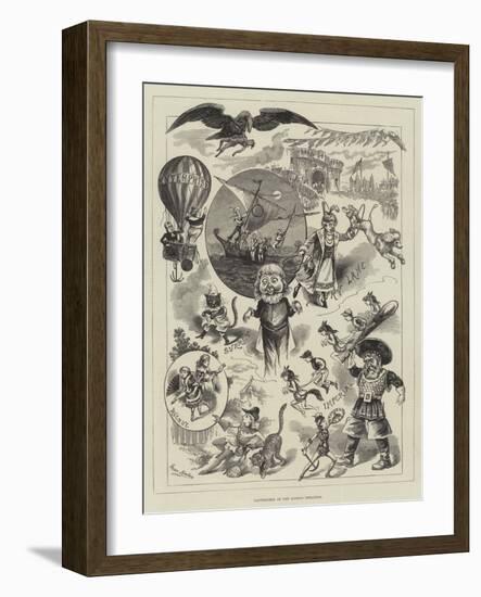 Pantomimes at the London Theatres-Horace Morehen-Framed Giclee Print