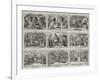 Pantomimes in London-Alfred Crowquill-Framed Giclee Print