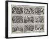 Pantomimes in London-Alfred Crowquill-Framed Giclee Print