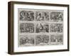 Pantomimes in London-Alfred Crowquill-Framed Giclee Print