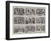 Pantomimes in London-Alfred Crowquill-Framed Giclee Print