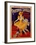 Pantomimes Lumineuses-Jules Chéret-Framed Art Print